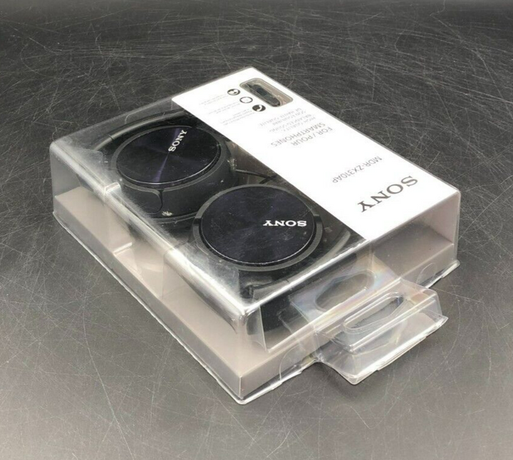 Sony MDR-ZX110 Stereo On-Ear Wired Headphones (Black) - NEW