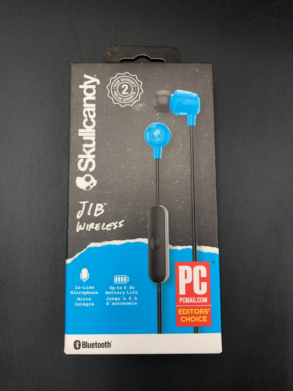 Skullcandy Jib Wireless In-Ear Headphones - Blue