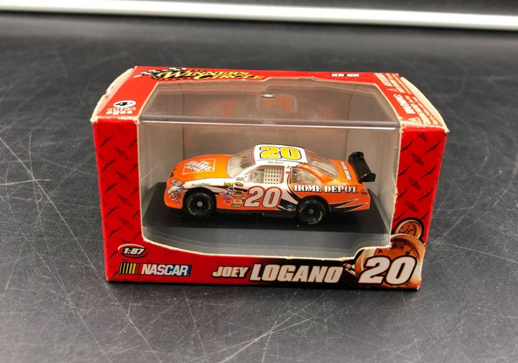 2008 Winner's Circle NASCAR Joey Logano #20 The Home Depot 1:87 Scale Car - NEW