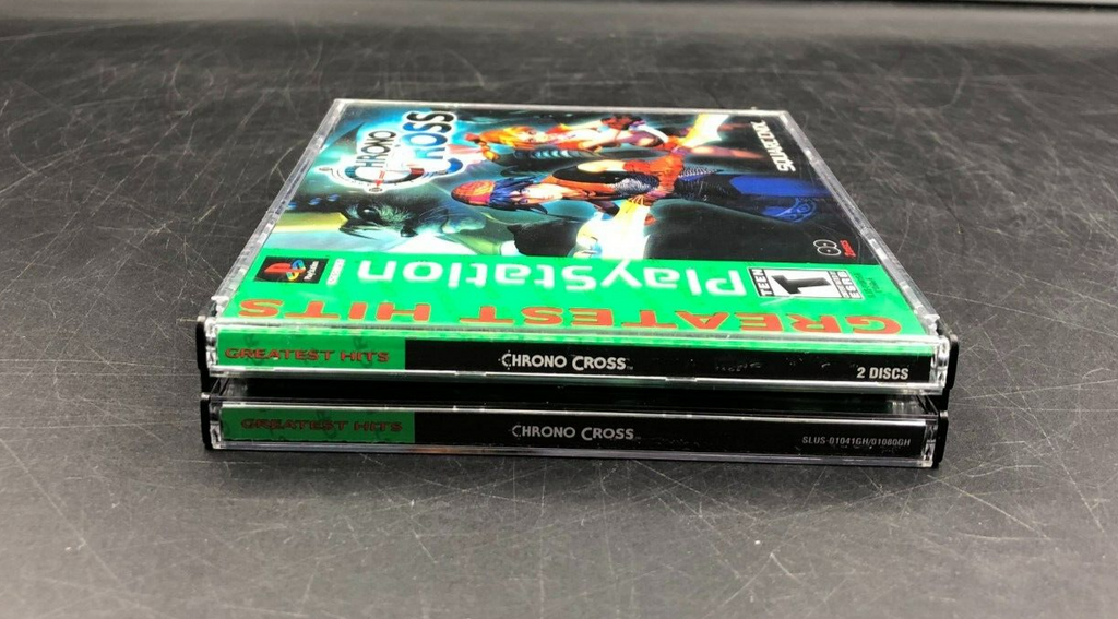 Chrono Cross (Sony PlayStation, PS1) 2-Disc in Case w/ Manual