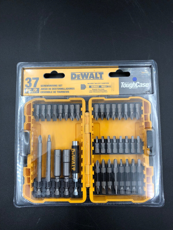 Dewalt 37pc Screwdriving Set in Tough Case