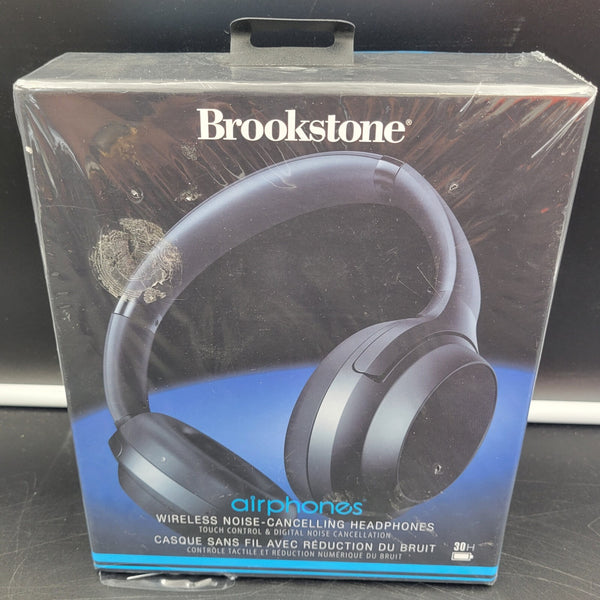 BROOKSTONE Airphones: Wireless Noise Cancelling Headphones  BKH928 *NEW, SEALED*