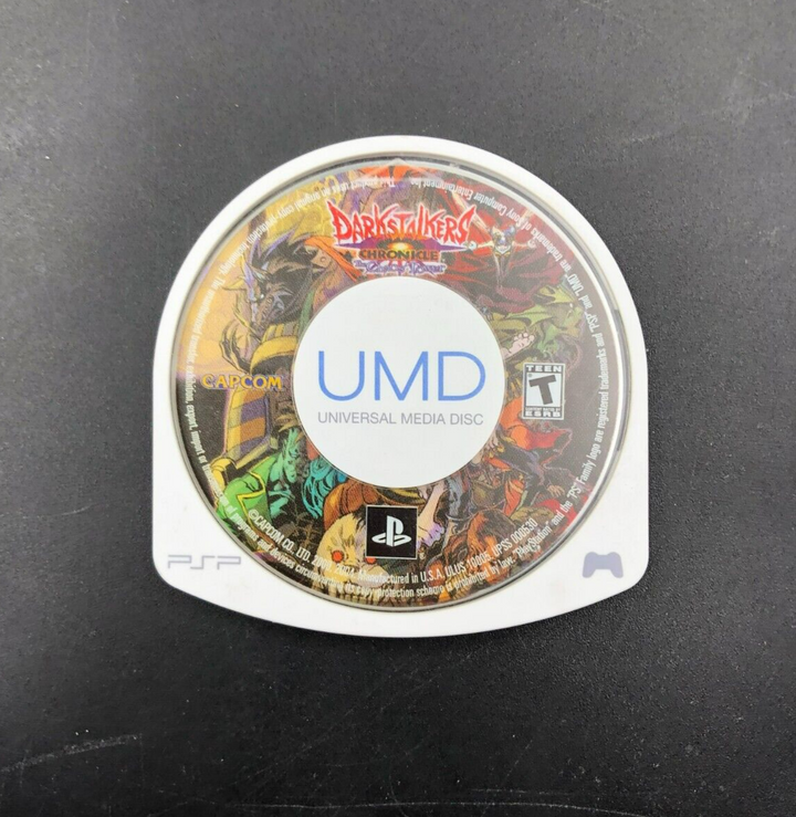 Darkstalkers Chronicle: The Chaos Tower (PlayStation Portable, PSP) w/ Manual