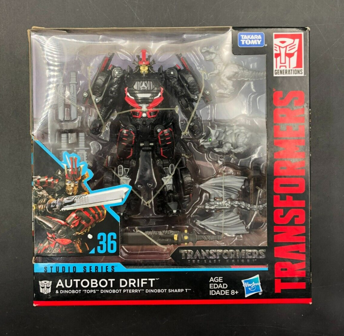 TOMY Studio Series #36 Transformers: TLK - Autobot Drift + Dinobots Deluxe - NEW