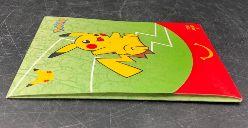 2021 POKEMON 25th Anniversary McDonald's Happy Meal Booster Pack Toy 9 *NEW*