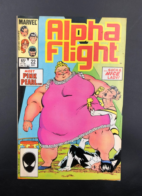 Alpha Flight: Meet Pink Pearl... Issue #22 (Marvel Comics) Comic Book