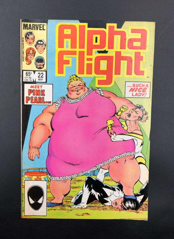Alpha Flight: Meet Pink Pearl... Issue #22 (Marvel Comics) Comic Book