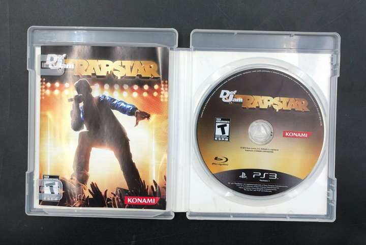 Def Jam Rapstar (PlayStation 3, PS3) w/ Manual