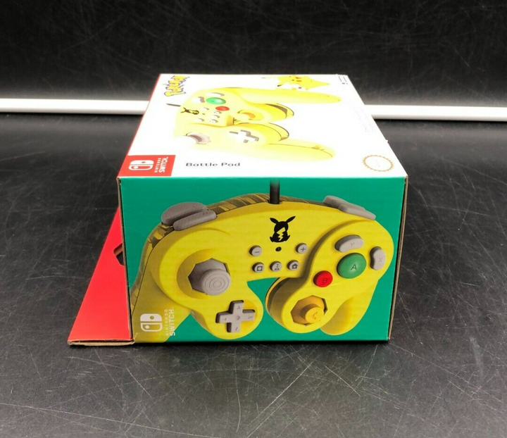 Hori Nintendo Switch Wired Pokemon Pikachu Yellow Battle Pad Controller - NEW