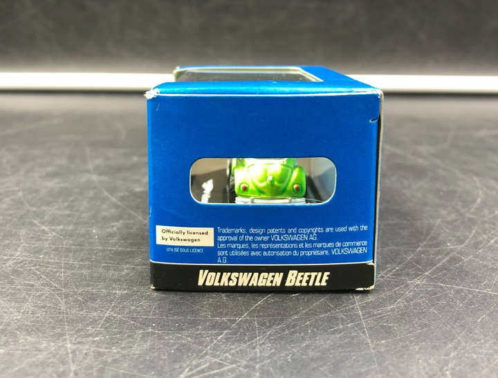2007 Hot Wheels 1:87 Scale Volkswagen Beetle Green Diecast Car - NEW