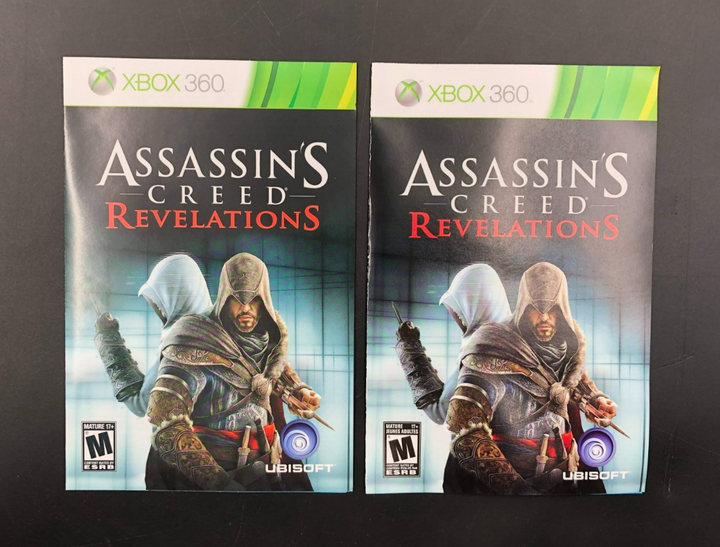 Assassin's Creed: Revelations - Signature Edition (XBOX 360) w/ EN/FR Manuals