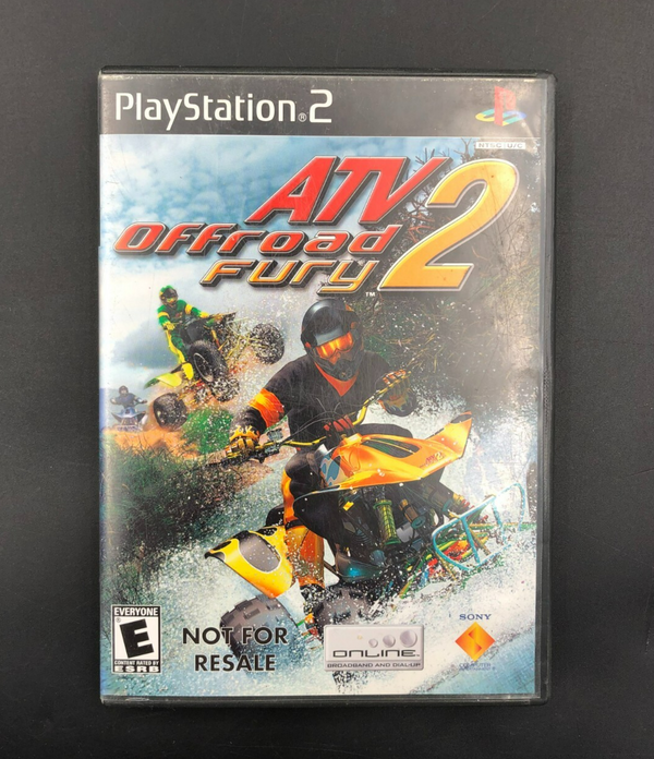 ATV Offroad Fury 2 (PlayStation 2, PS2) w/ Manual