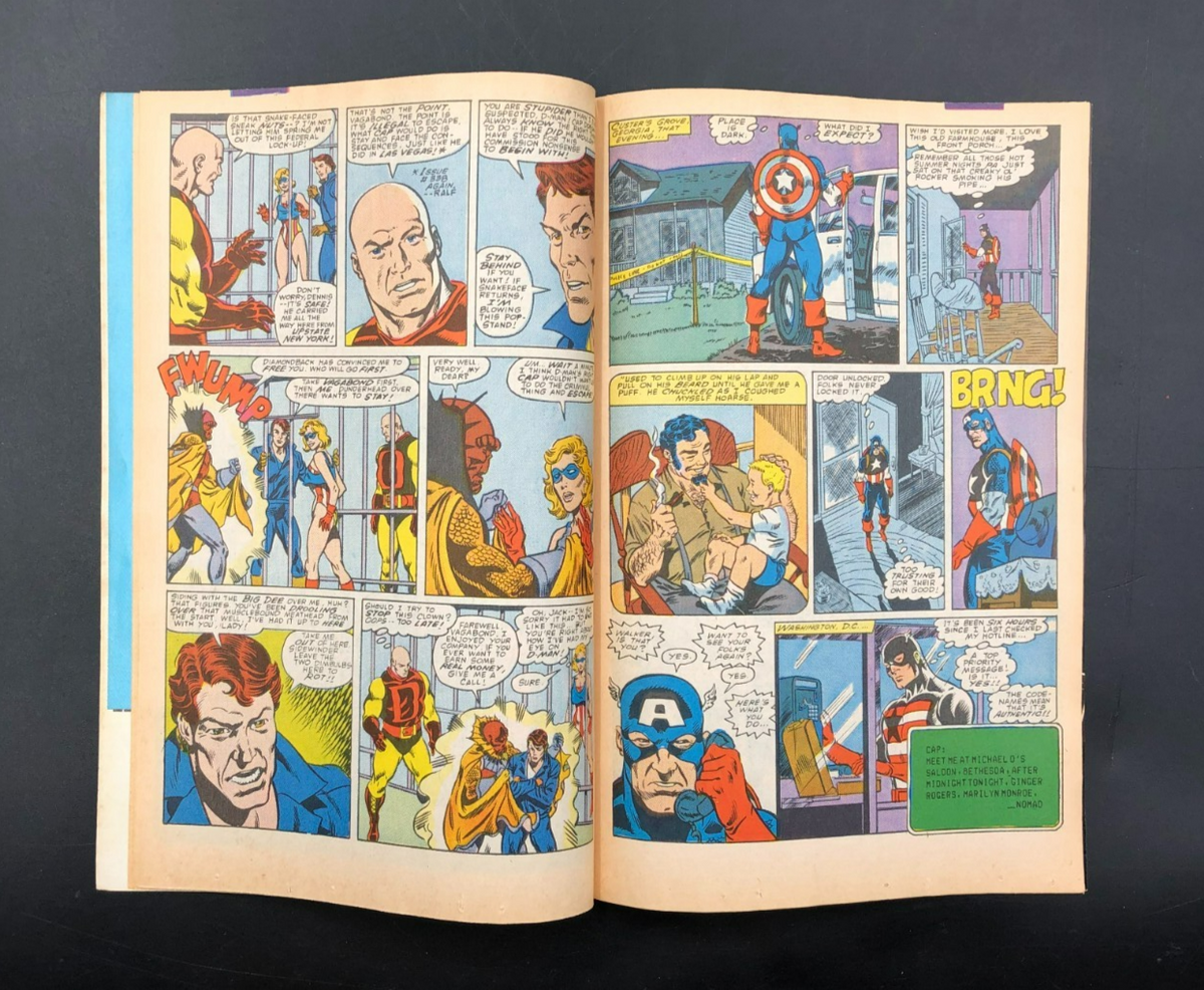 Captain America: Surrender! Issue #345 (Marvel Comics) Comic Book