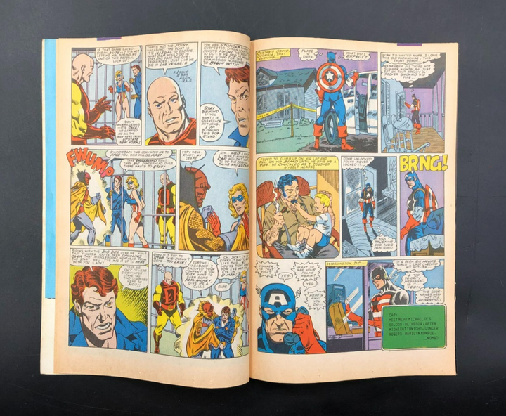 Captain America: Surrender! Issue #345 (Marvel Comics) Comic Book