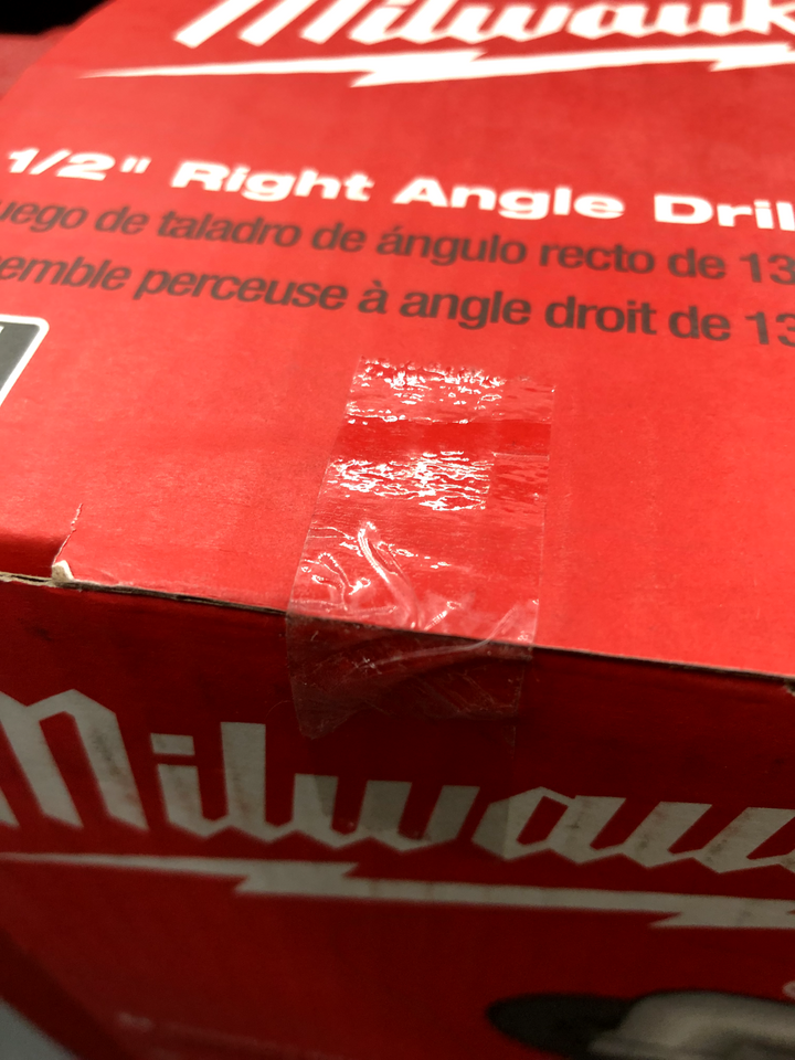 MILWAUKEE 1/2" Right Angle Drill Kit 3107-6 *BRAND NEW, SEALED*