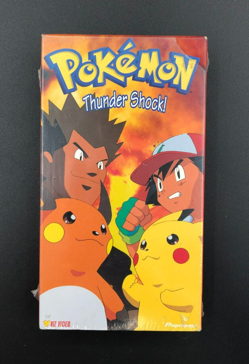 Pokemon Vol. 5: Thunder Shock! - Pikachu vs. Raichu (VHS Tape, Series) - NEW
