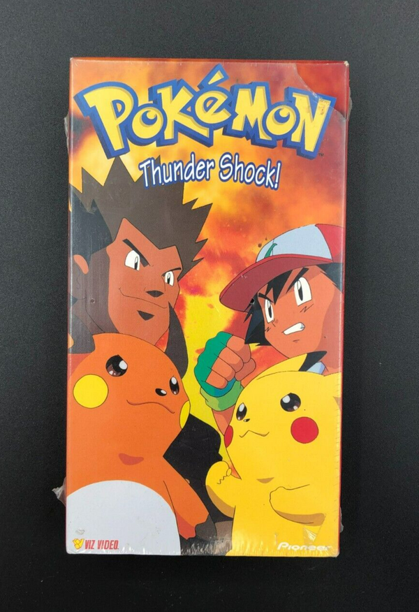 Pokemon Vol. 5: Thunder Shock! - Pikachu vs. Raichu (VHS Tape, Series) - NEW