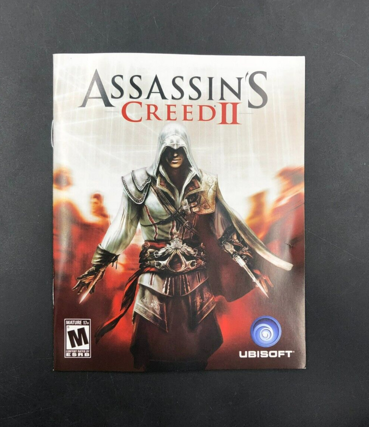 Assassin's Creed II (PlayStation 3, PS3) w/ Manual