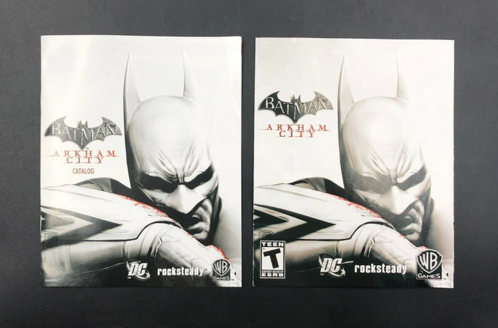 Batman: Arkham City (PlayStation 3, PS3) w/ EN/FR Manuals