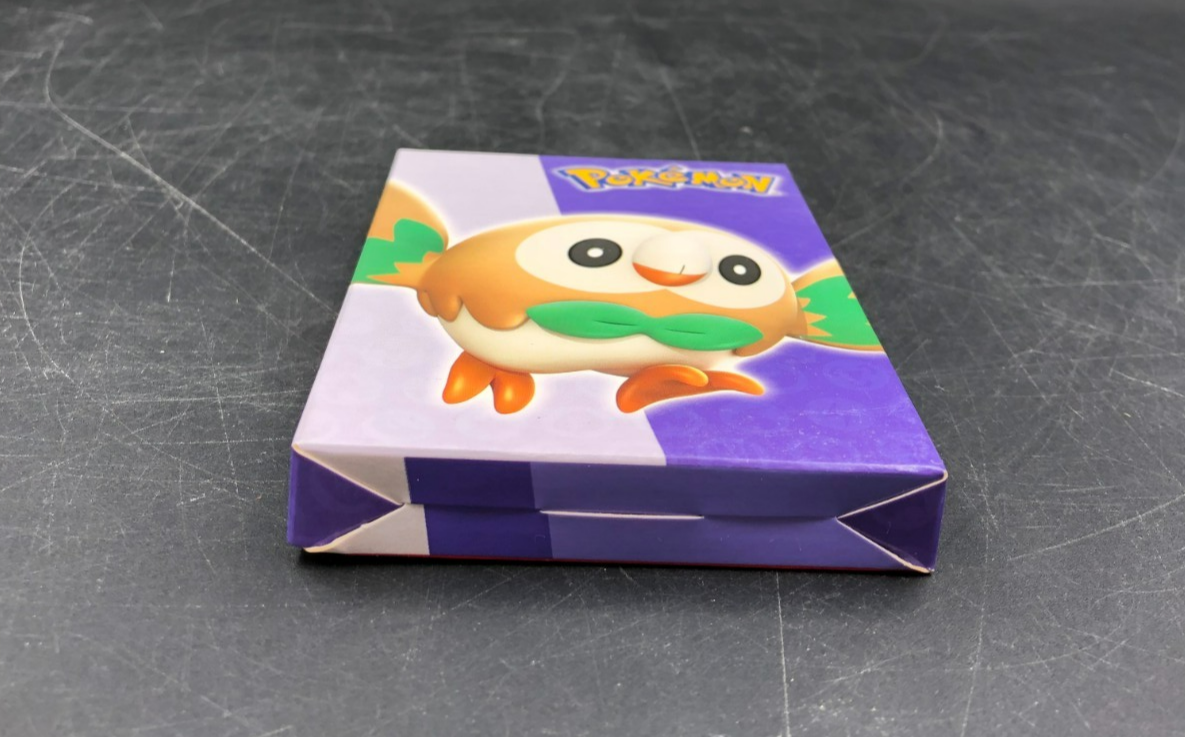 2022 McDonalds Happy Meal Pokemon Match Battle Pack Rowlet - Purple Toy - NEW~~