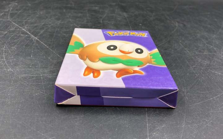 2022 McDonalds Happy Meal Pokemon Match Battle Pack Rowlet - Purple Toy - NEW~~