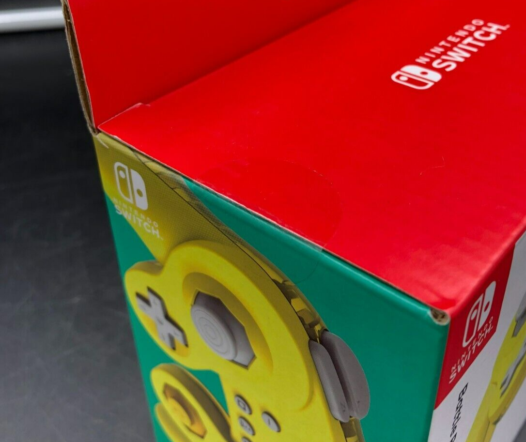 Hori Nintendo Switch Wired Pokemon Pikachu Yellow Battle Pad Controller - NEW