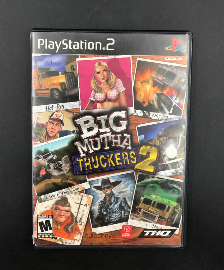 Big Mutha Truckers 2 (PlayStation 2, PS2) w/ Manual