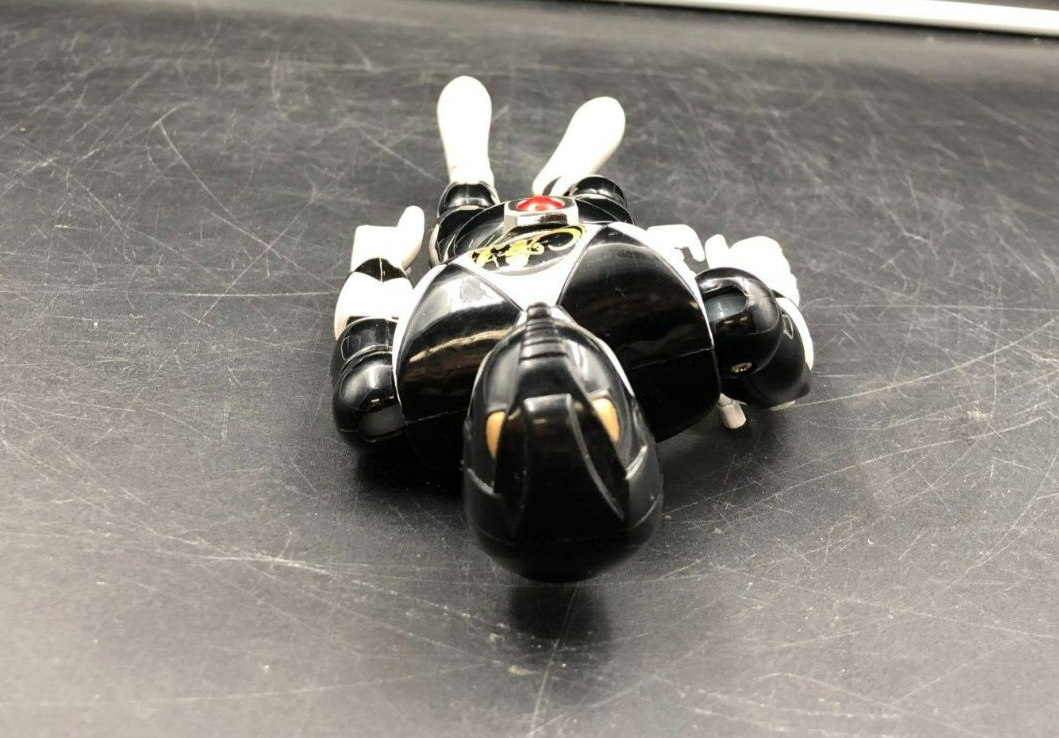 1993 Bandai Mighty Morphin Power Rangers - 8" Black Ranger Action Figure w/ Gun