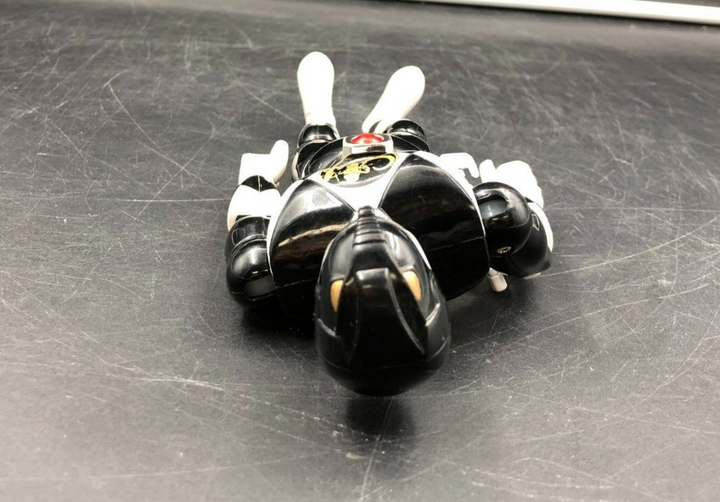 1993 Bandai Mighty Morphin Power Rangers - 8" Black Ranger Action Figure w/ Gun