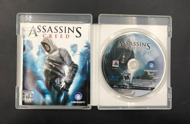 Assassin's Creed (PlayStation 3, PS3) w/ EN/FR Manuals