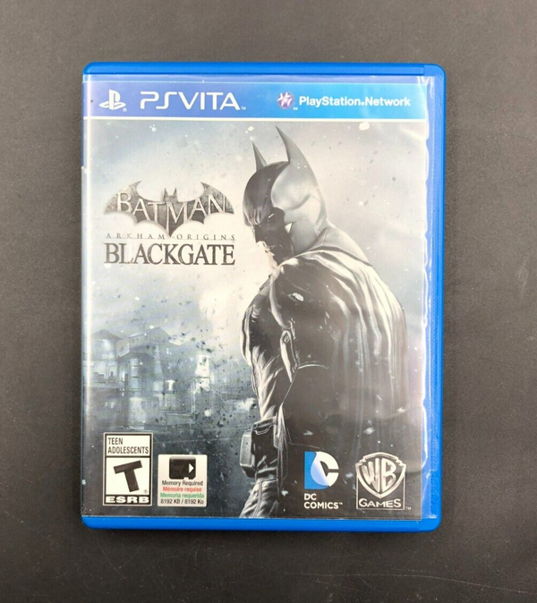 Batman: Arkham Origins Blackgate (Sony PlayStation Vita, PSVITA) in Case