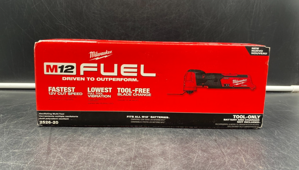 Milwaukee 2526-20 M12 fuel Oscillating Multi-Tool (Tool-Only) - BRAND NEW