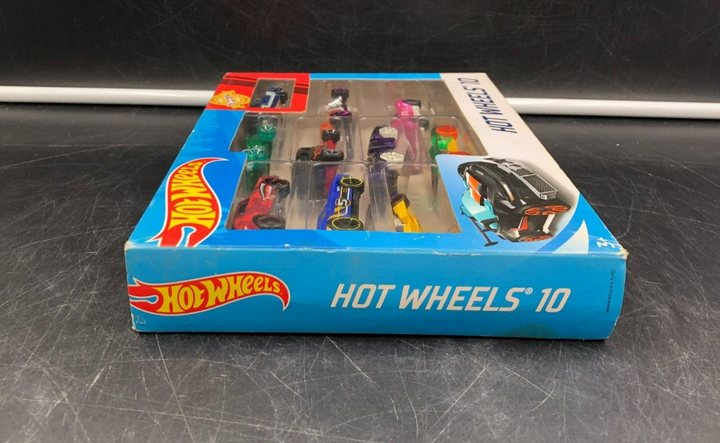 2019 Hot Wheels 10 Die-Cast Car Pack 1:64 Scale (54886) - NEW
