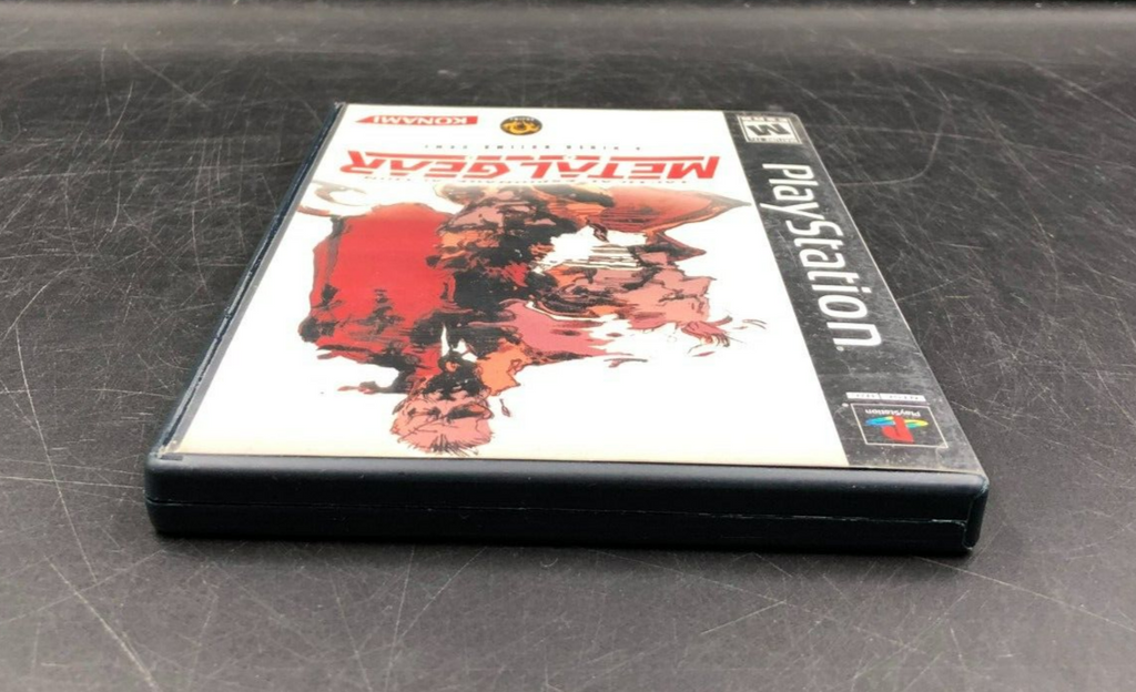 Metal Gear Solid (Sony PlayStation 1, PS1) 2-Disc in Long Case