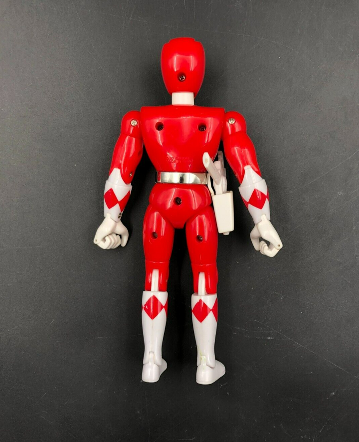 1993 Bandai Mighty Morphin Power Rangers - 8" Red Ranger Action Figure w/ Gun