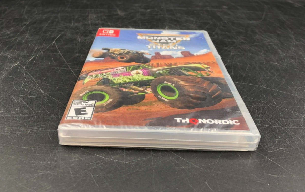 Monster Jam Steel Titans (Nintendo Switch) - BRAND NEW SEALED
