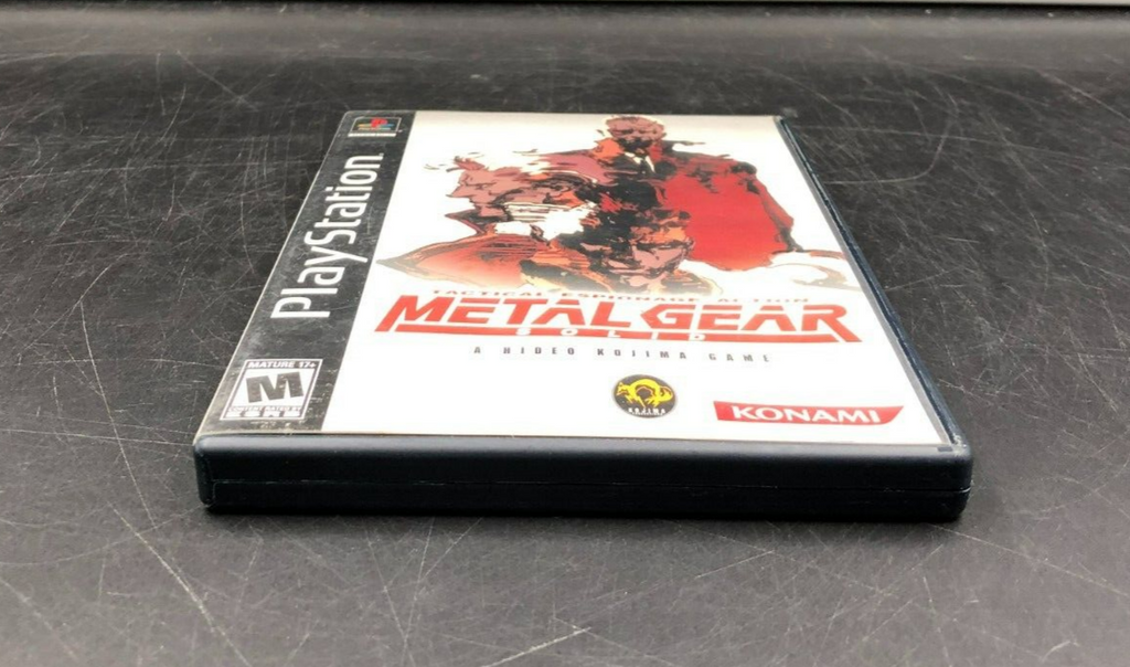 Metal Gear Solid (Sony PlayStation 1, PS1) 2-Disc in Long Case