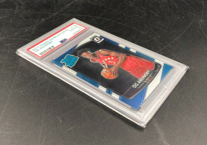 2017-18 Panini Donruss Optic Rated Rookie OG Anunoby #178 PSA 10 GEM MINT