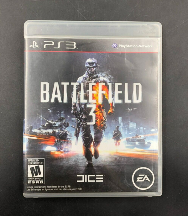 Battlefield 3 (PlayStation 3, PS3) w/ Manual + Insert