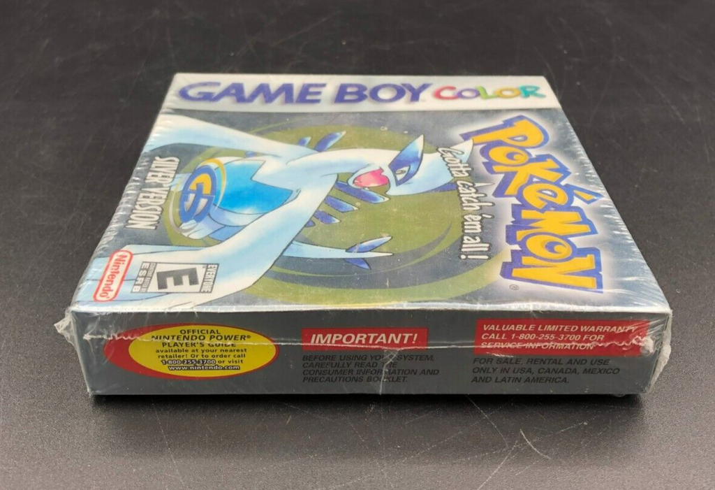 Pokemon: Silver Version (Game Boy Color, GBC) Canadian Variant - NEW SEALED