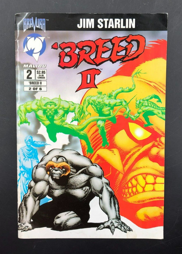 Breed II Issue #2 (Malibu Comics) Comic Book