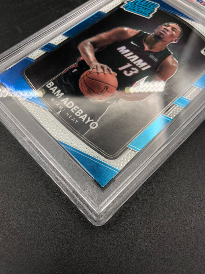 2017-18 Panini Donruss Optic Rated Rookie Bam Adebayo #187 PSA 9 MINT