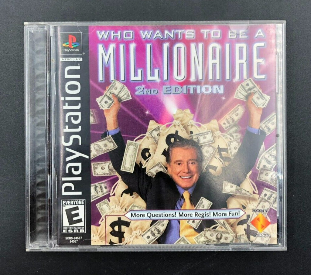 Who Wants to be a Millionaire 2nd Edition Sony Playstation 1