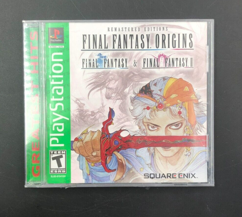 Final Fantasy Origins - FF & FF2 (PlayStation 1, PS1) - NEW SEALED