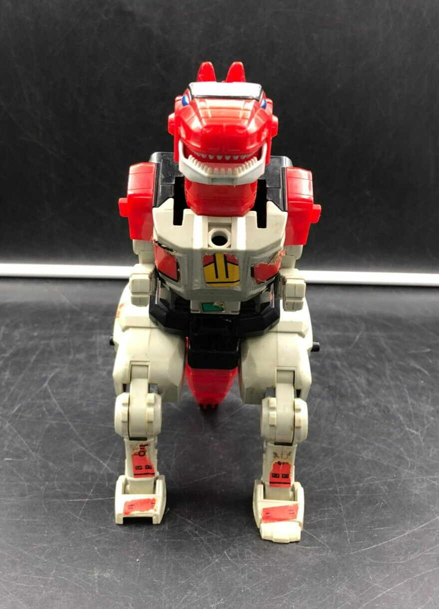 1991 Bandai Mighty Morphin Power Rangers Red T-Rex Zord Megazord Action Figure