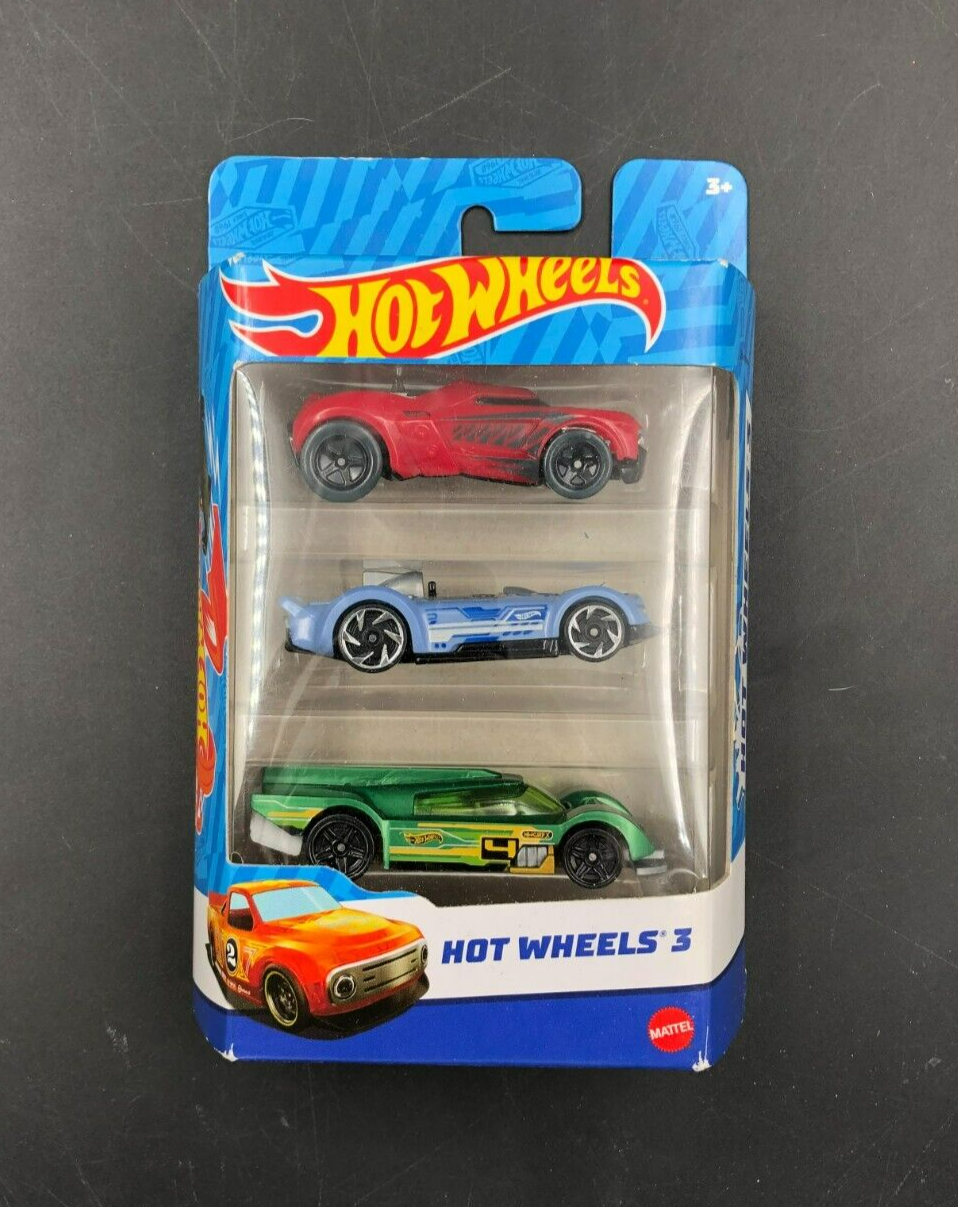 2021 Hot Wheels 3 Die-Cast Car Pack (K5904) - NEW
