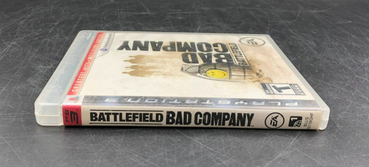 Battlefield: Bad Company (PlayStation 3, PS3) w/ Manual