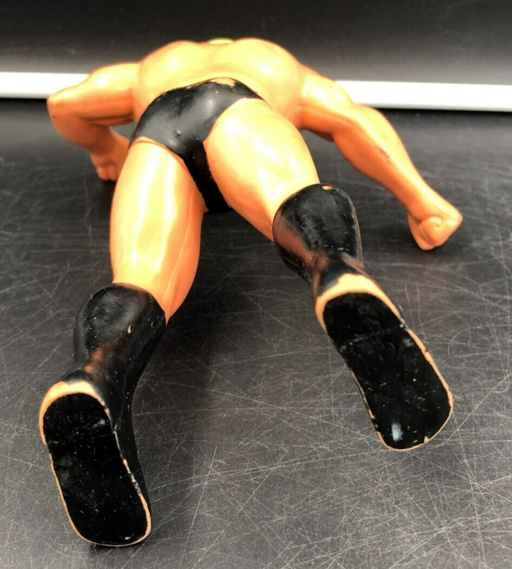 1985 Titan Sports LJN LTD B - WWF 8" GREG THE HAMMER VALENTINE Figure
