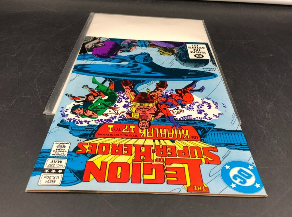 DC No.287 The Legion Of Super Heroes vs Kharlak 17 to 1 Comic Book