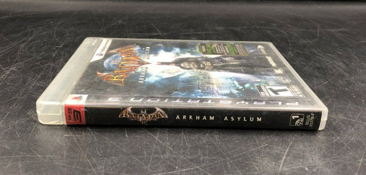 Batman: Arkham Asylum (PlayStation 3, PS3) w/ EN/FR Manuals - Greatest Hits Disc